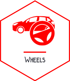 wheel vehicle repair Campbellfield white icon - somerton tyres: best tyres and mags campbellfield